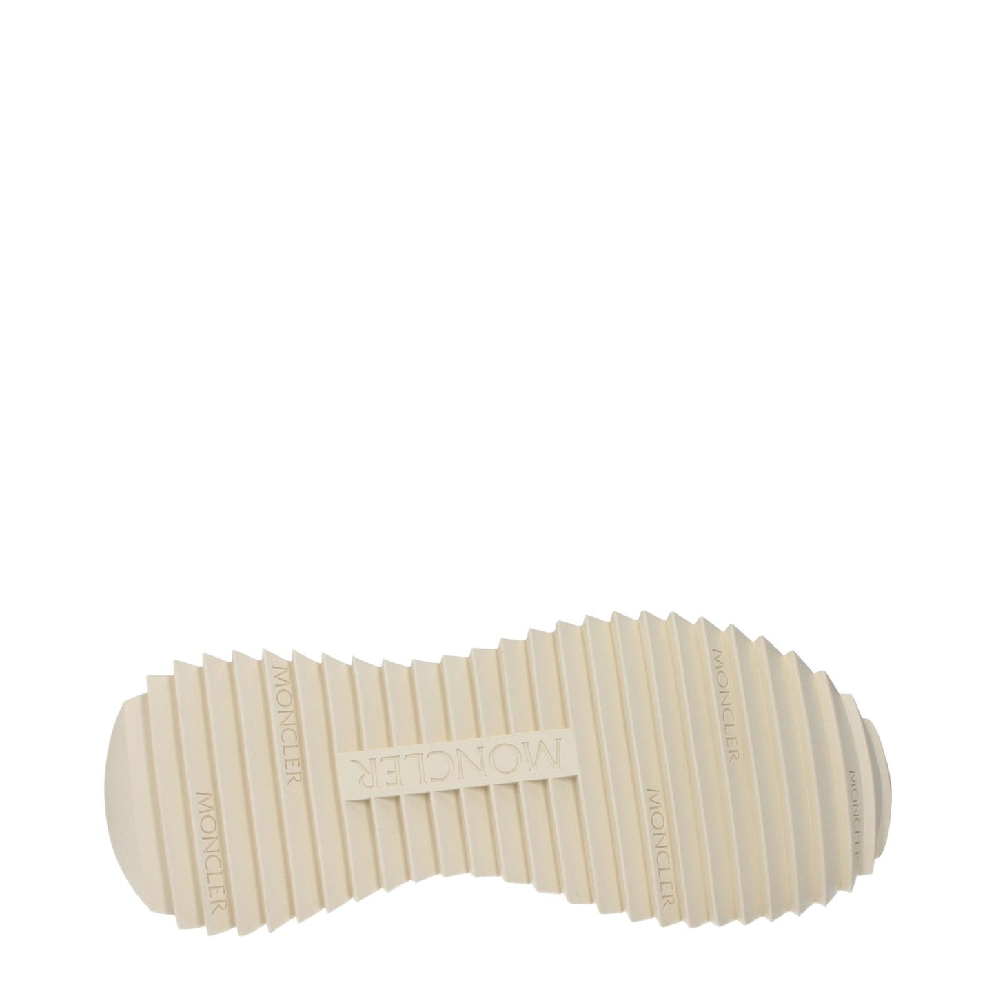 Moncler White Leather Athletic Sneakers Moncler