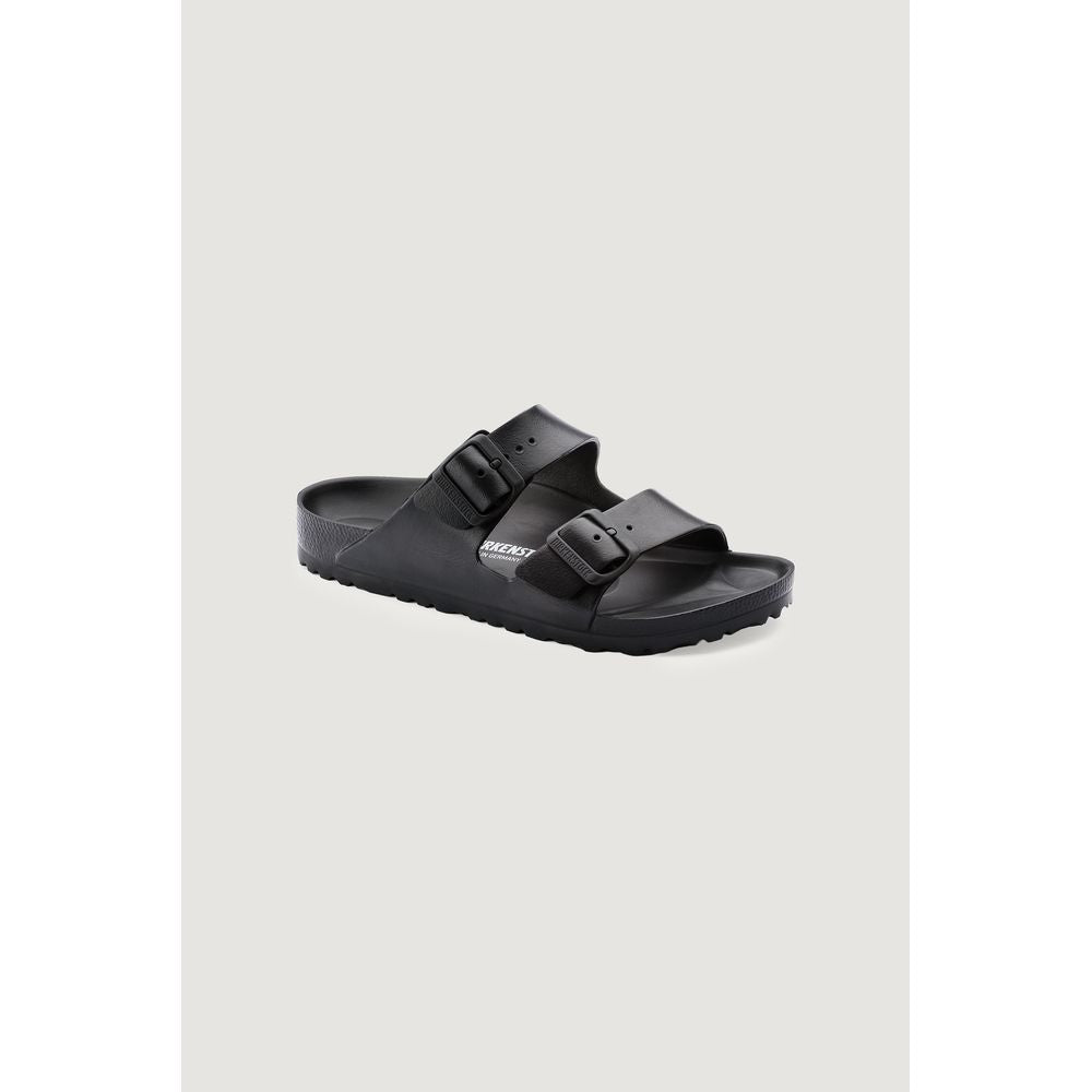 Birkenstock Black Polyester Flat Sandals Birkenstock