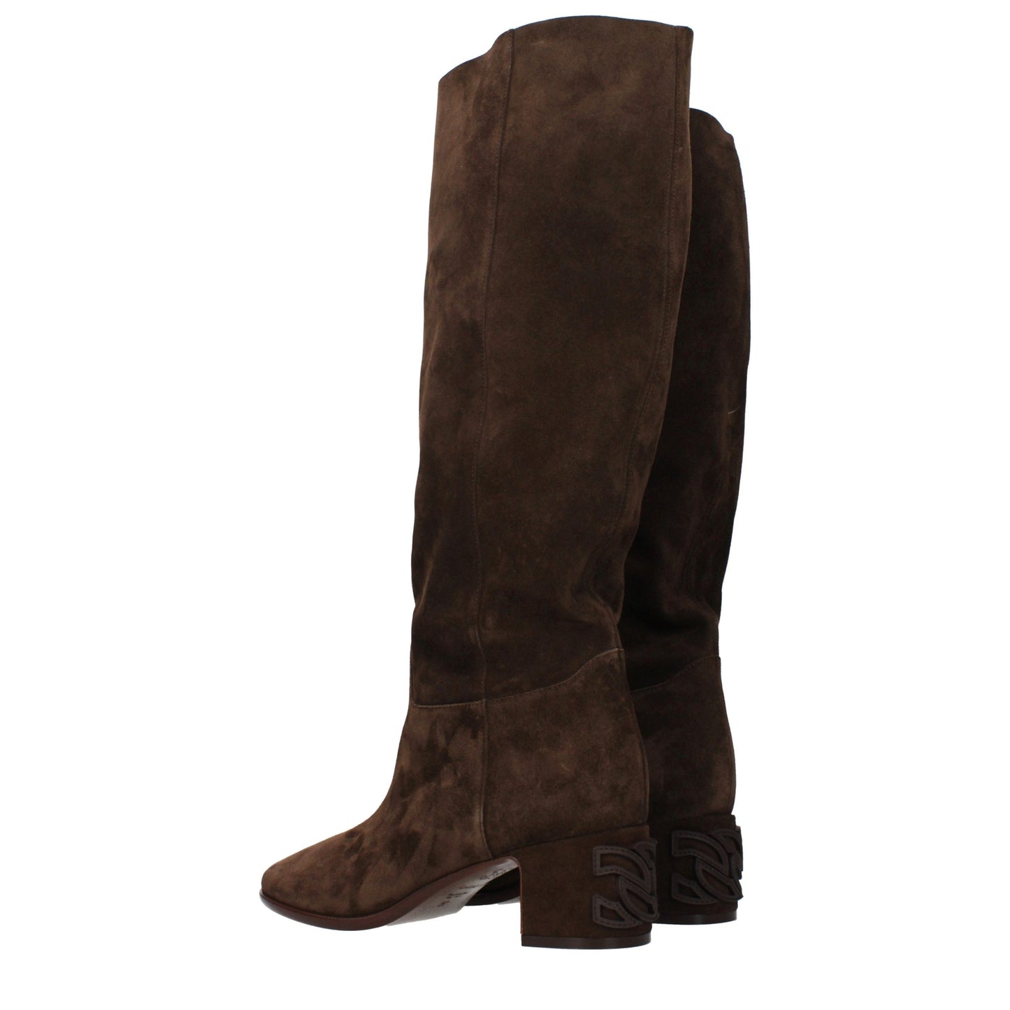 Casadei Brown Leather Boots Casadei