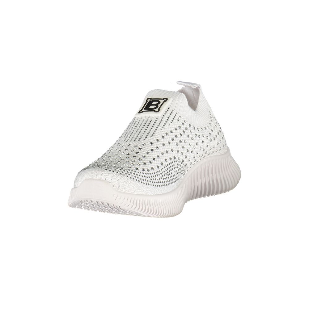 Laura Biagiotti White Polyester Women Sneaker Laura Biagiotti