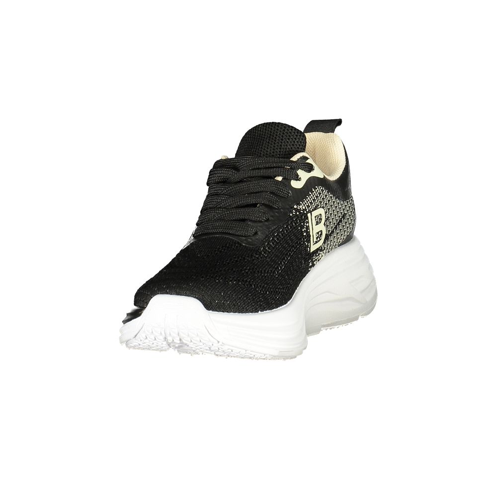 Laura Biagiotti Black Polyester Women Sneaker Laura Biagiotti