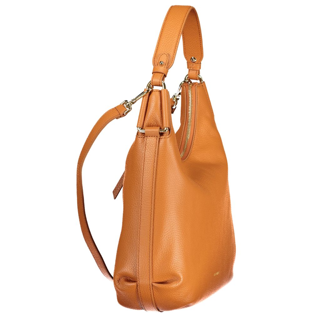 Coccinelle Arancione Leather Women Handbag Coccinelle