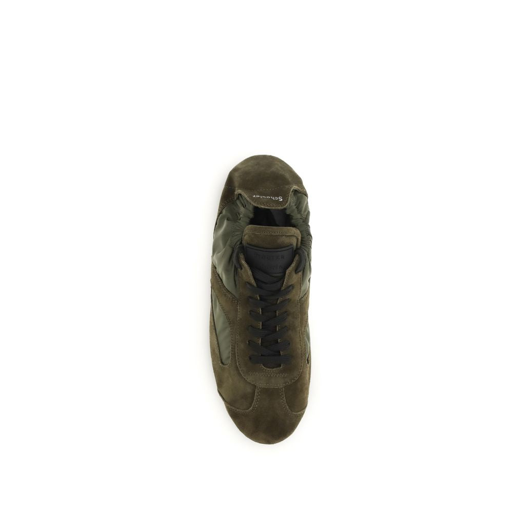 Proenza Schouler Bicolor Calf Leather Bos Taurus Low Top Sneakers Proenza Schouler