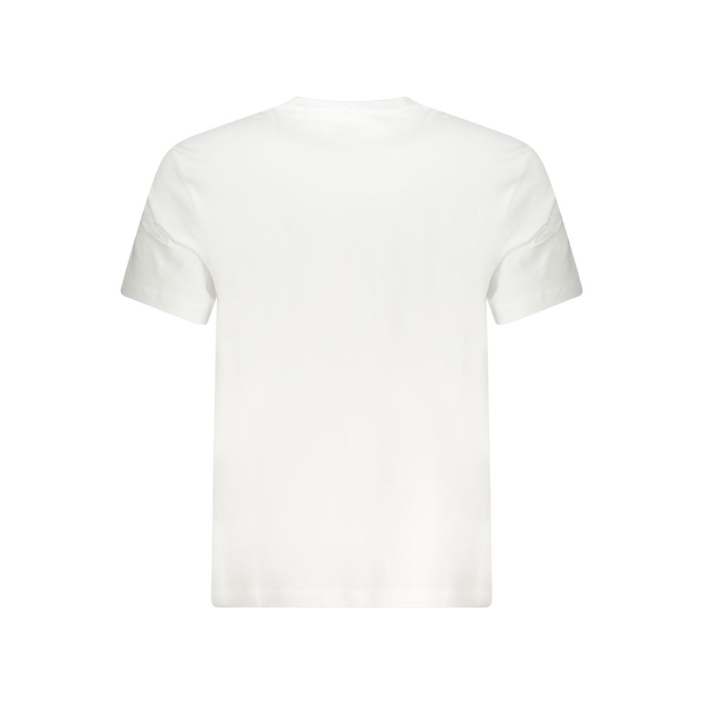 Guess Jeans Bianco Cotton Men T-Shirt Guess Jeans