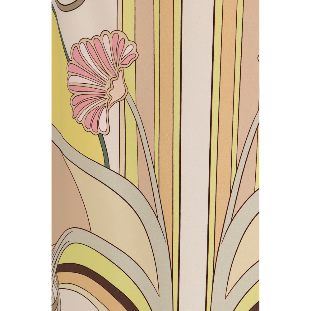 La Double J Multicolor Viscose Long Skirt La Double J