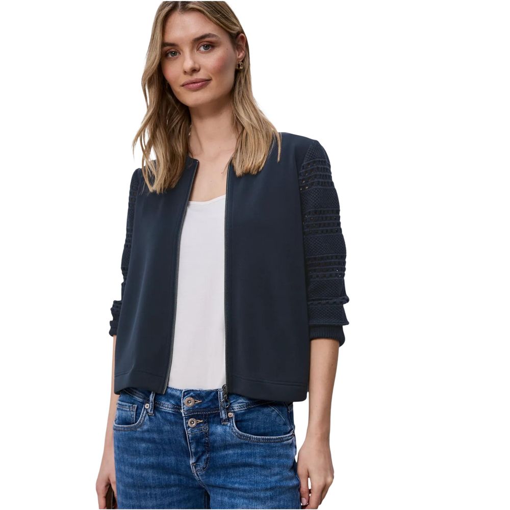 Street One Blue Modal Sweatshirt Street One