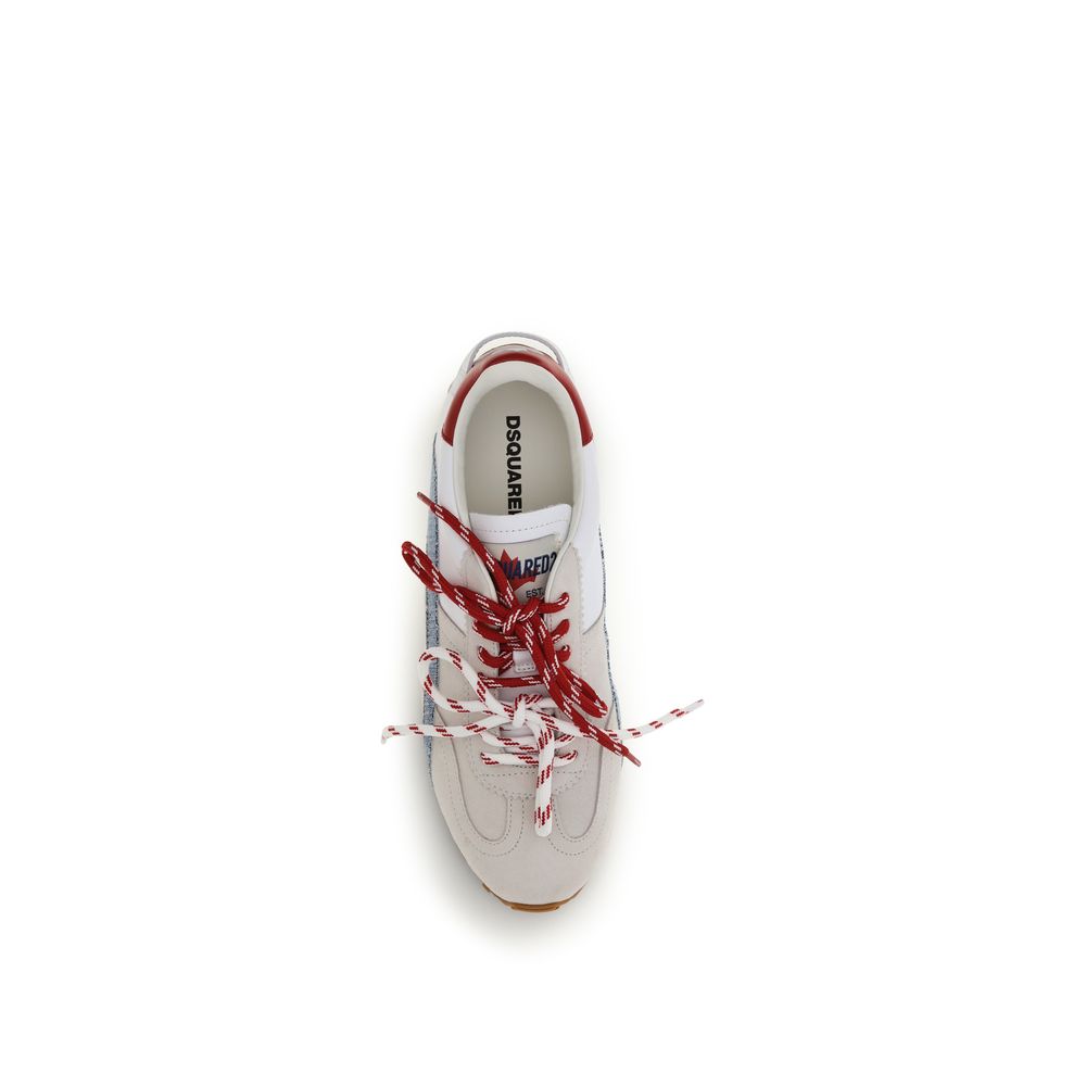 Dsquared² Multicolor Calf Leather Bos Taurus Low Top Sneakers Dsquared²