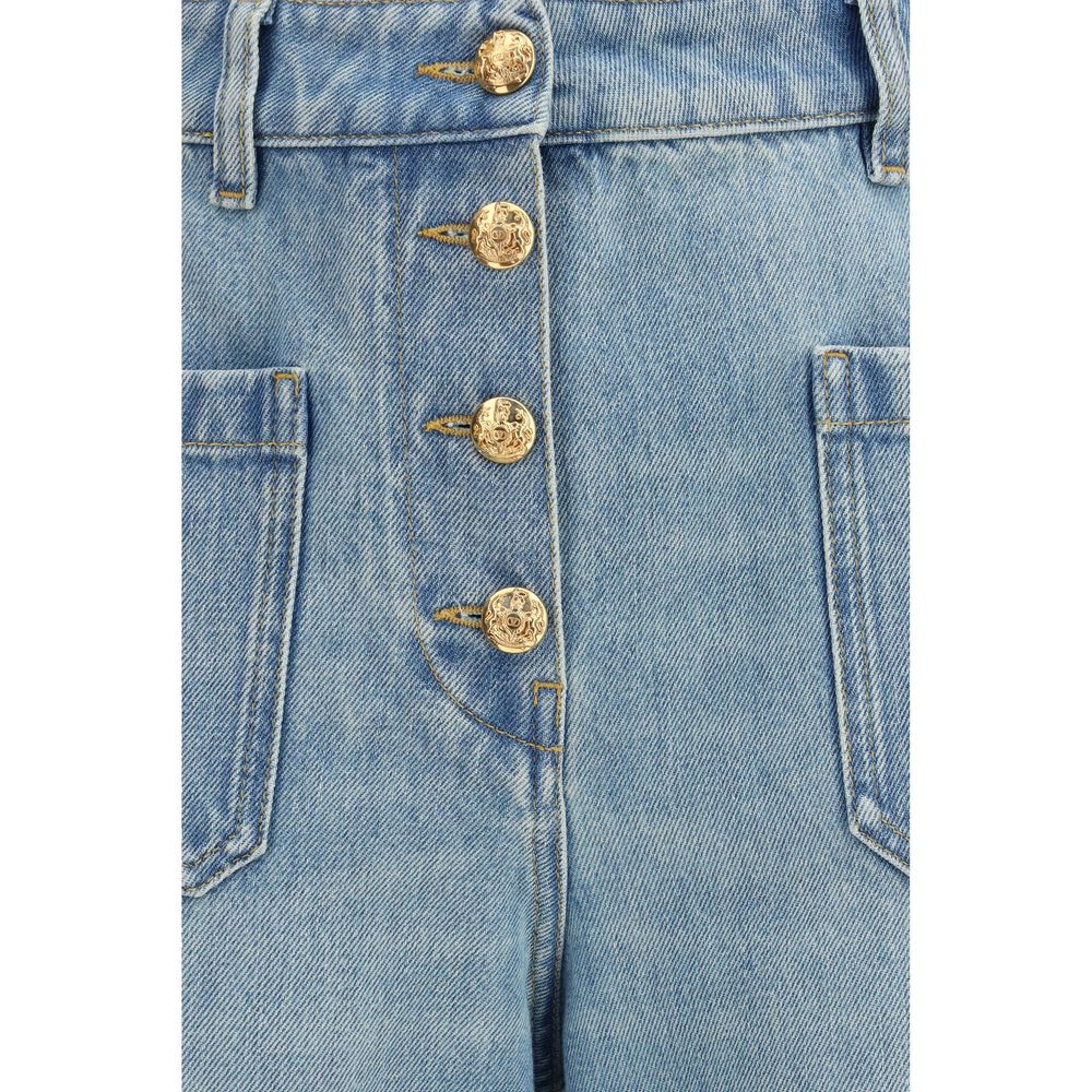 Valentino Blue Cotton Jeans Denim Valentino