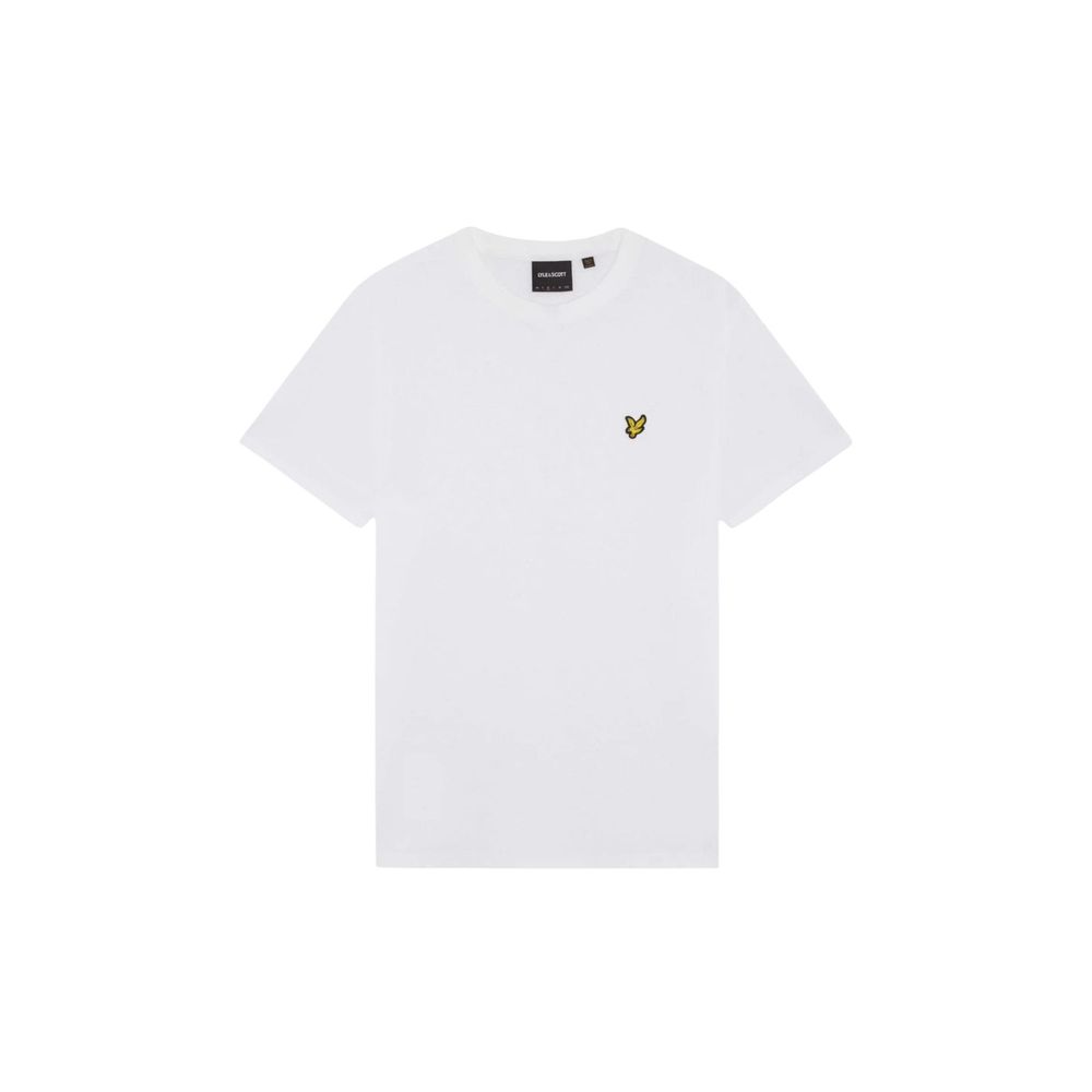 Lyle & Scott White Cotton T-Shirt Lyle & Scott