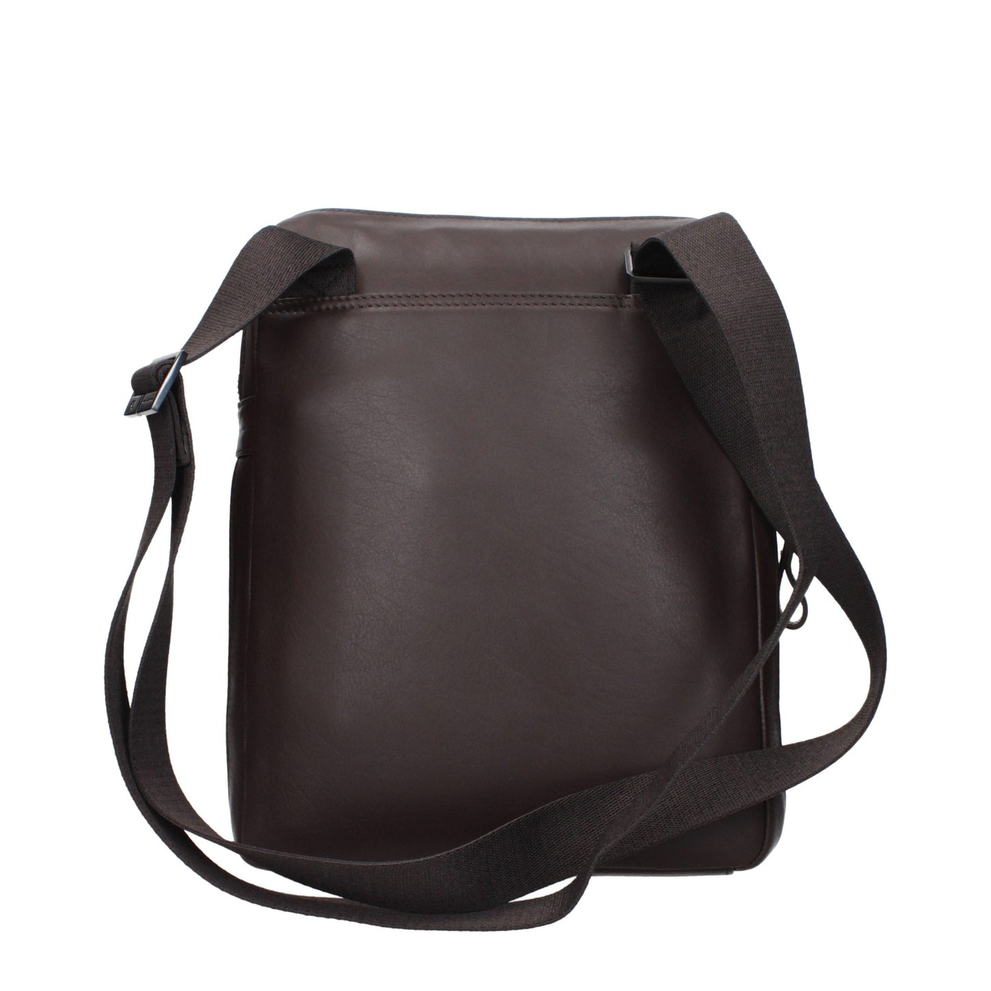 Piquadro Brown Leather Crossbody Bag Piquadro