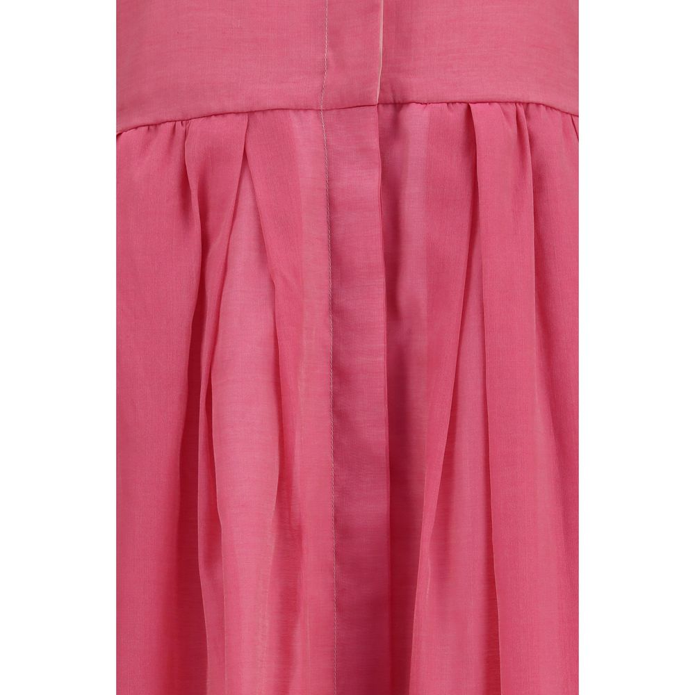 Sara Roka Multicolor Cotton Casual Dress Sara Roka