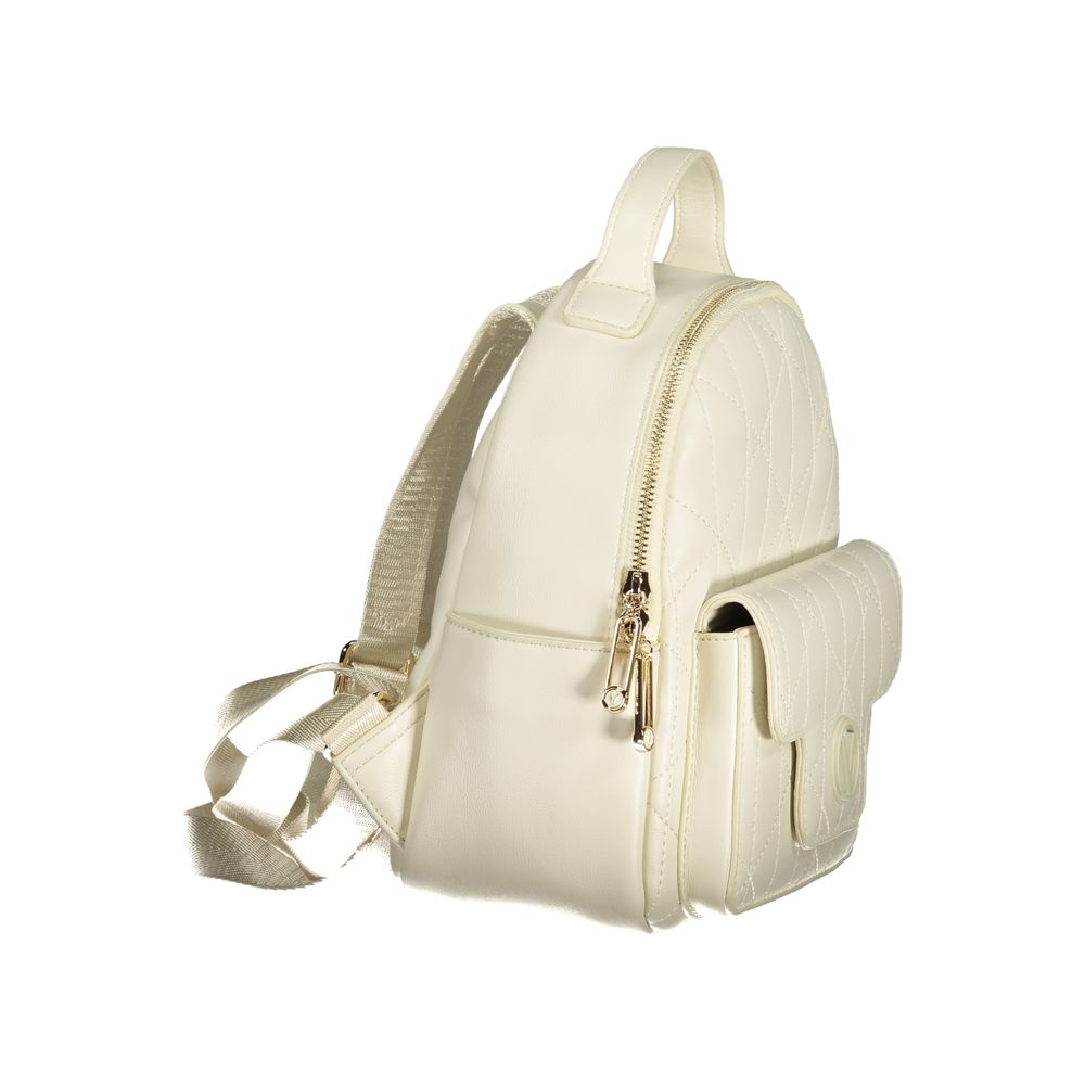 Mario Valentino White Polyethylene Backpack