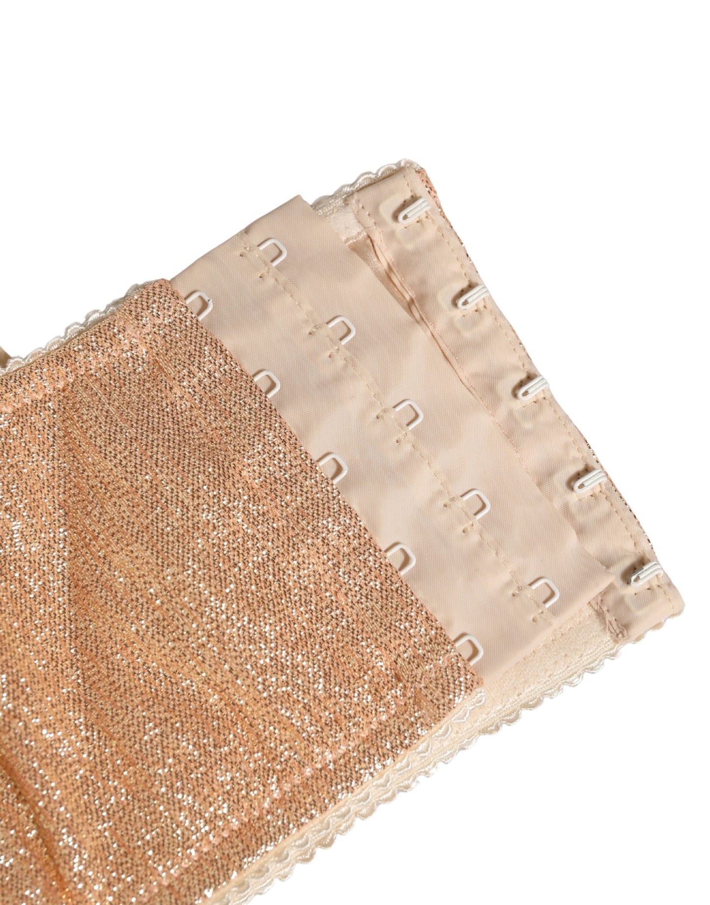 Dolce & Gabbana Beige Semi-Pad Underwire Balconette Bra Underwear Dolce & Gabbana