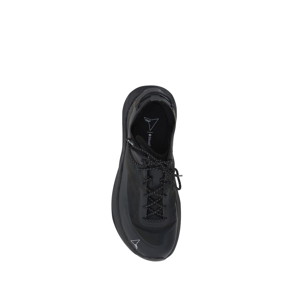 ROA Black Polyester Athletic Sneakers ROA