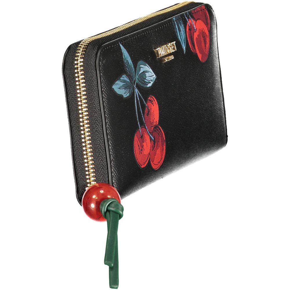 Twinset Black Polyurethane Women's Wallet Twinset