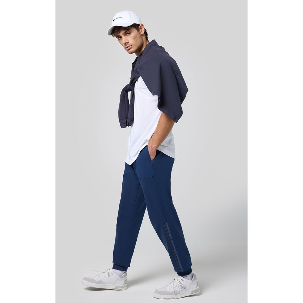 Champion Blue Cotton Joggers Workout Pants