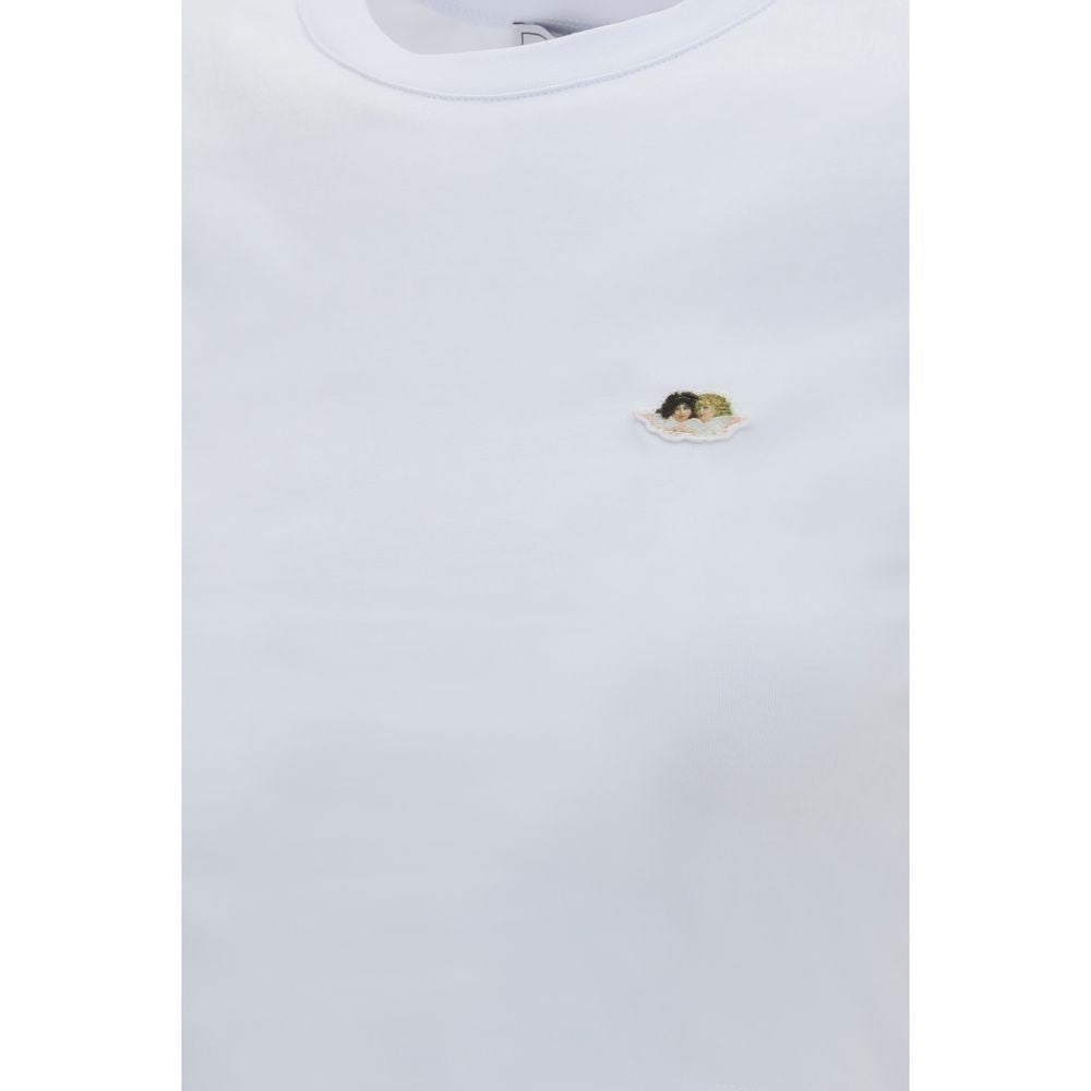 Fiorucci White Cotton T-Shirt Fiorucci