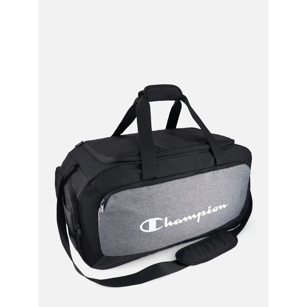 Champion Black Polyester Duffel Bag Champion