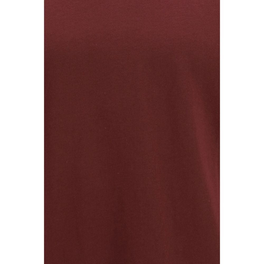 Comme Des Garçons Bordeaux Cotton T-Shirt Comme Des Garçons