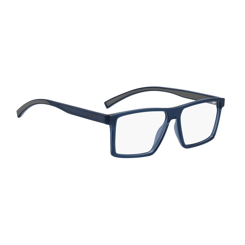 Hugo Boss Blue Plastic Glasses Frames