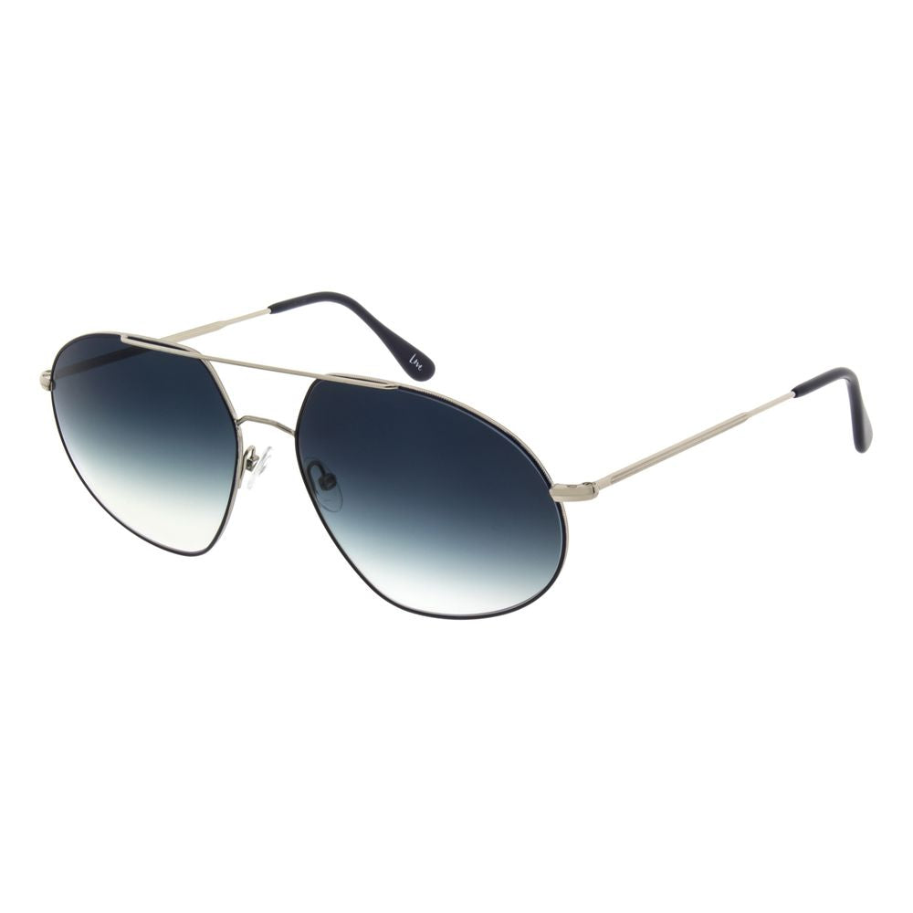 Andy Wolf Silver Metal Sunglasses Andy Wolf