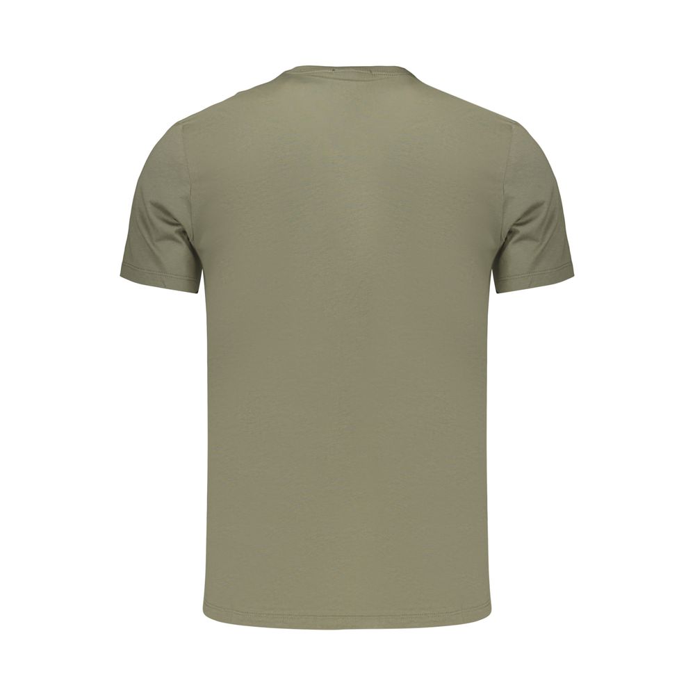 Calvin Klein Green Cotton Men's T-Shirt Calvin Klein
