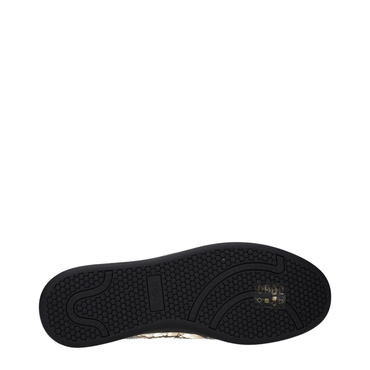 Versace Black Leather Chunky Sneakers Versace