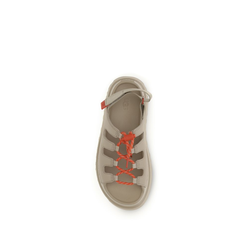 UGG Beige Polyurethane Platform Sandals UGG