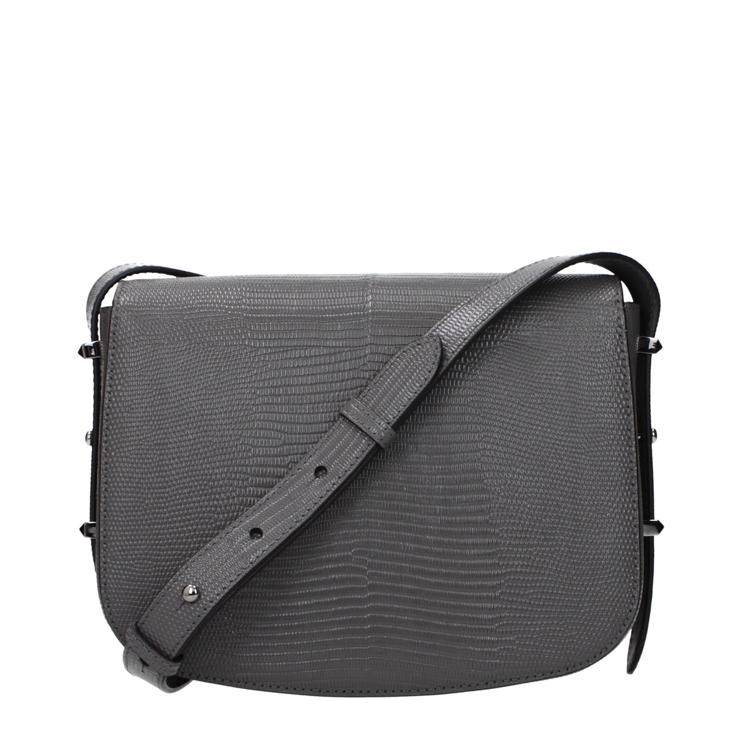 Jimmy Choo Gray Leather Crossbody Bag Jimmy Choo