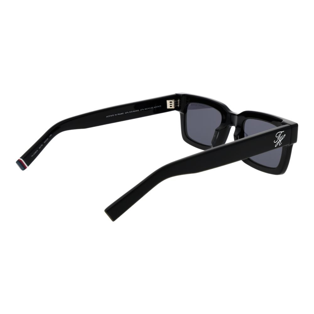 Tommy Hilfiger Black Acetate Sunglasses Tommy Hilfiger