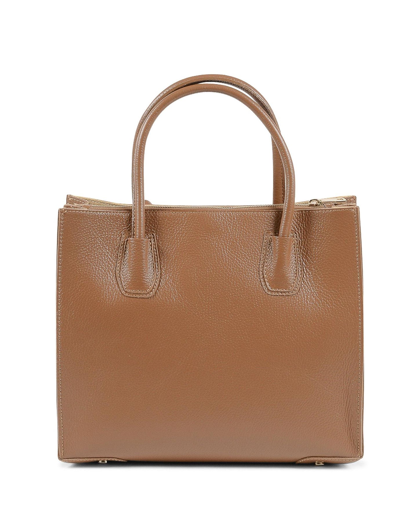 19V69 Italia Brown Leather Tote Bag 19V69 Italia