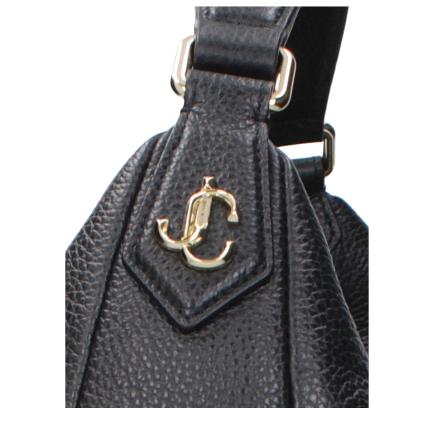 Jimmy Choo Black Leather Shoulder Bag Jimmy Choo