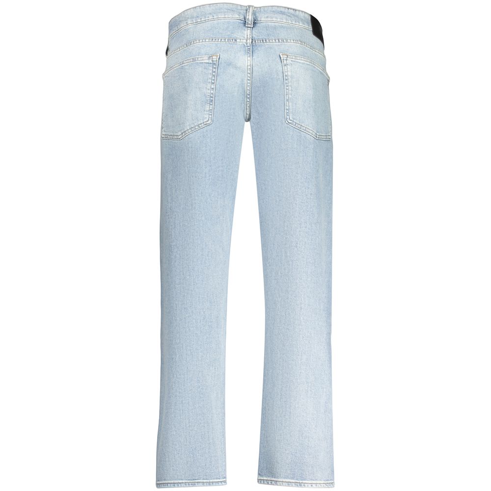 Hugo Boss Azzurro Cotone Uomo Jeans Hugo Boss