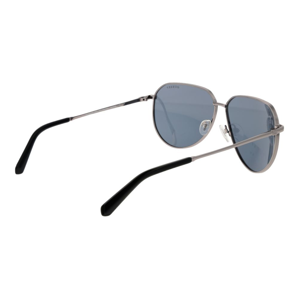 Guess Gray Metal Sunglasses Guess