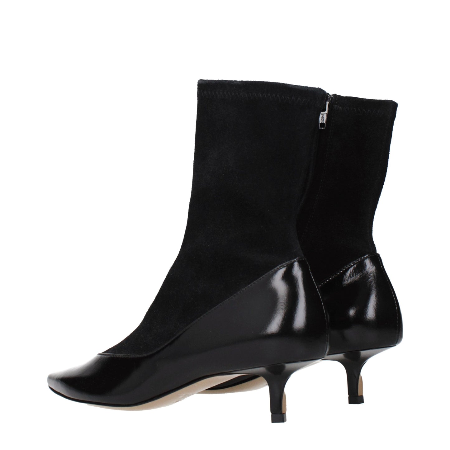Jacquemus Black Leather Ankle Boots Jacquemus