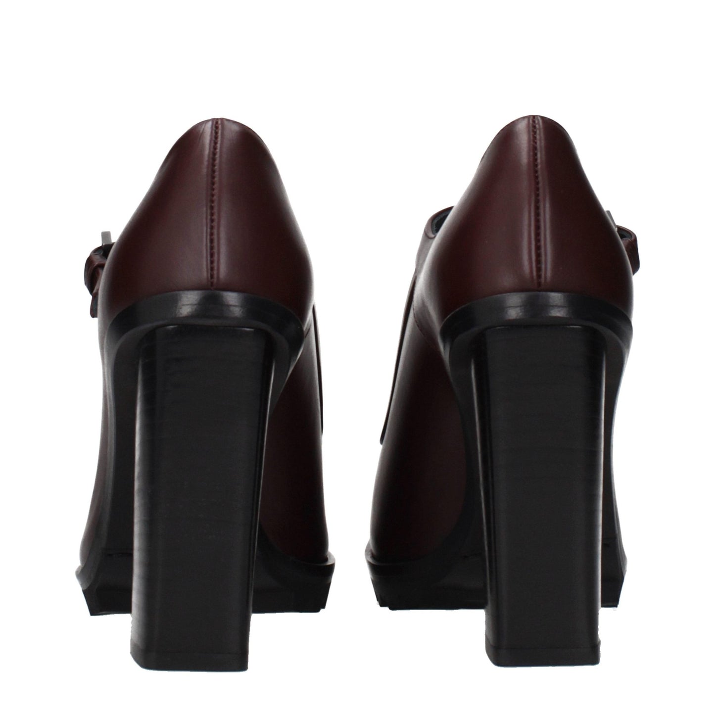 Max Mara Brown Leather High Heel Pumps Max Mara
