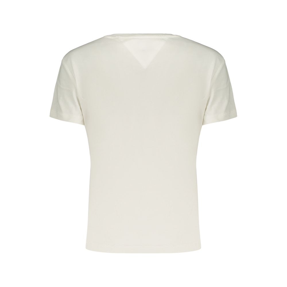 Tommy Hilfiger Bianco Cotton Women's T-Shirt Tommy Hilfiger