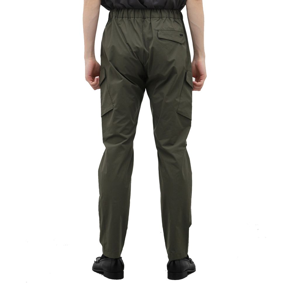 Herno Bicolor Polyester Cargo Pants Herno