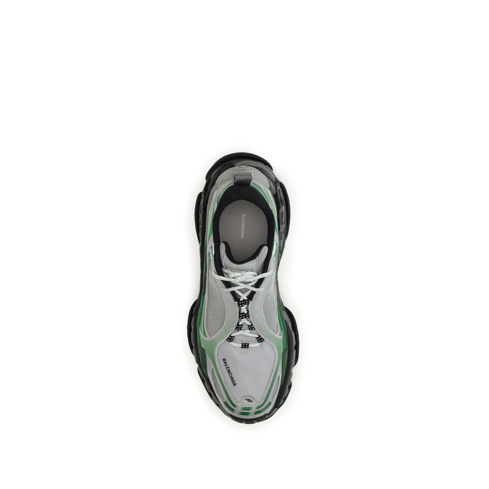 Balenciaga Gray Polyester Athletic Sneakers Balenciaga