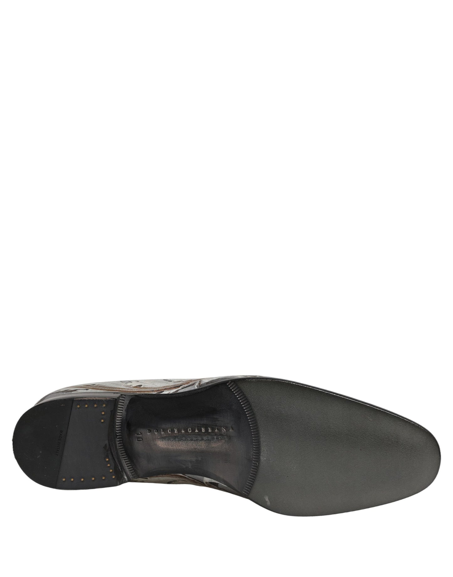 Dolce & Gabbana Multicolor Roman Slip On Dress Loafers Shoes Dolce & Gabbana