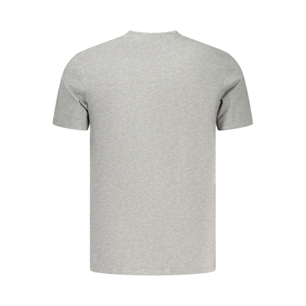 Calvin Klein Gray Cotton Men's T-Shirt Calvin Klein