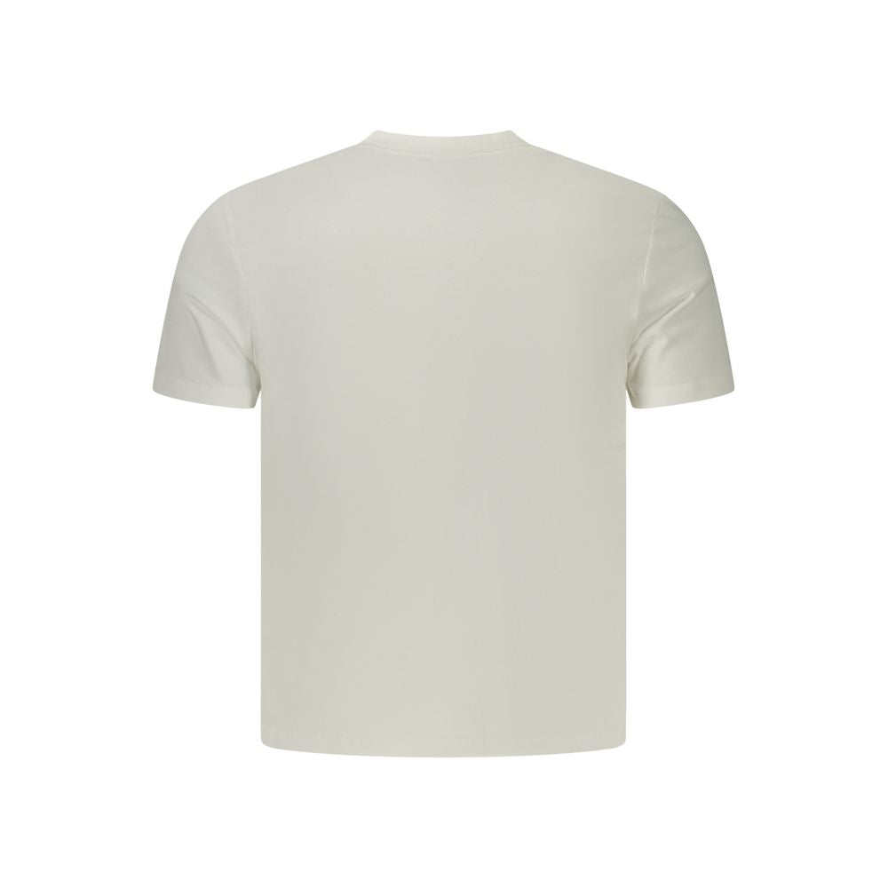 Calvin Klein White Cotton Men's T-Shirt Calvin Klein