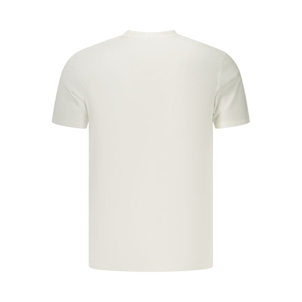 Calvin Klein White Cotton Men's T-Shirt Calvin Klein