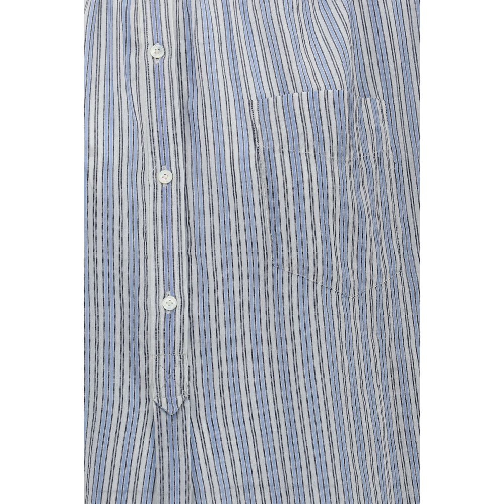 Marant Etoile Blue Cotton Blouse
