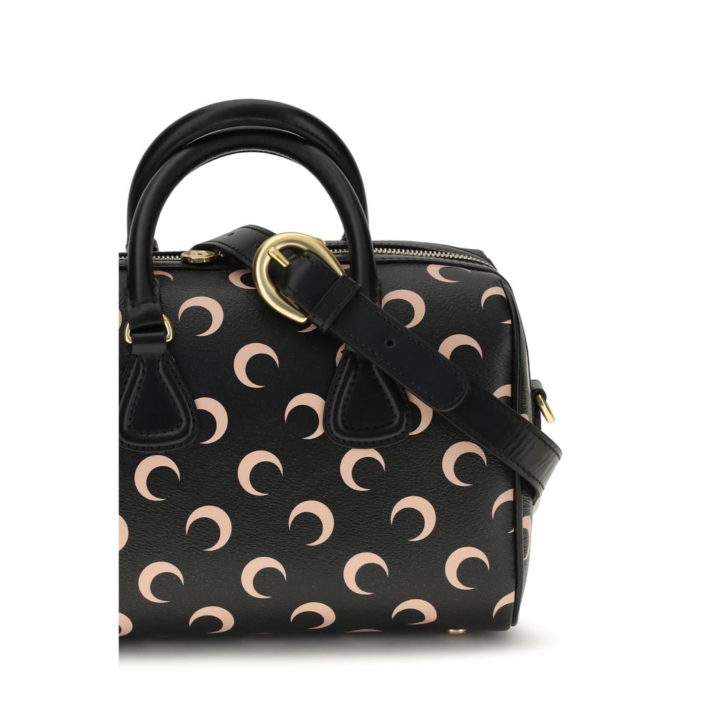 Marine Serre Black Polyethylene Shoulder Bag Marine Serre