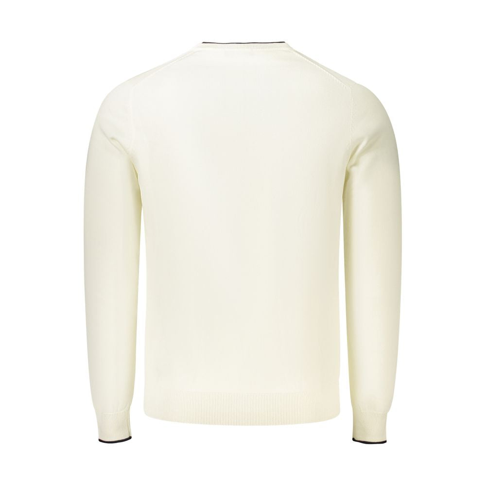 North Sails White Cotton Men Jumper North Sails