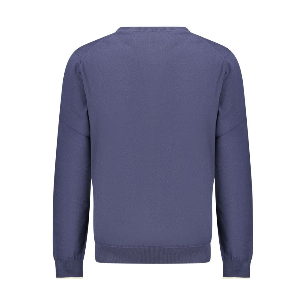 North Sails Blu Cotton Uomo Shirt North Sails