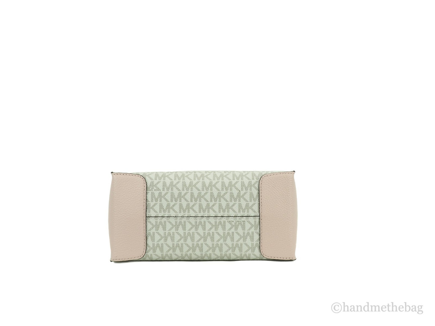 Michael Kors MICHAEL KORS Mercer 35S1GM9M2B Medium Logo And Leather Accordion Crossbody Bag In Powder Blush Multi Michael Kors