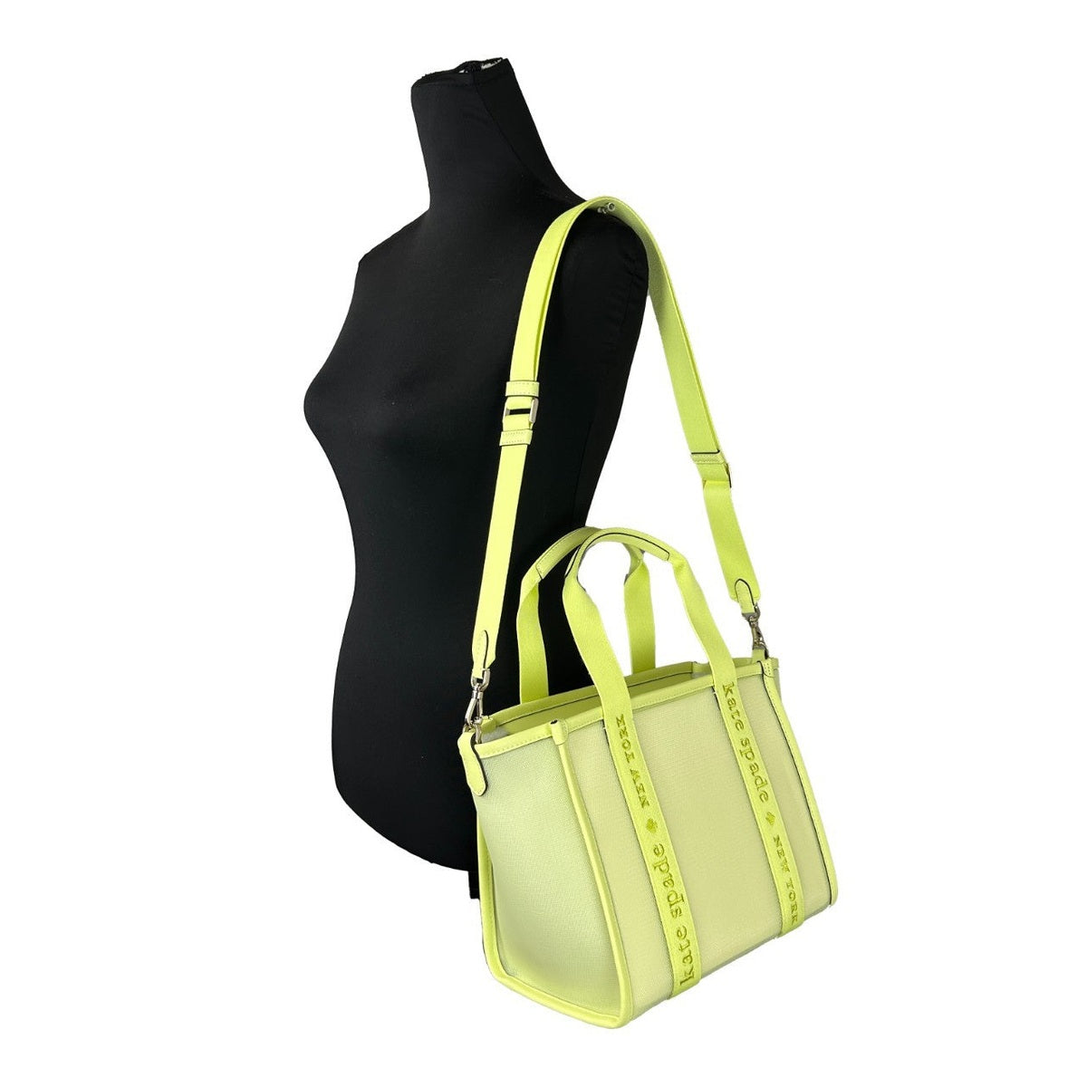 Kate Spade Canvas Kip Small Tote Crossbody Bag