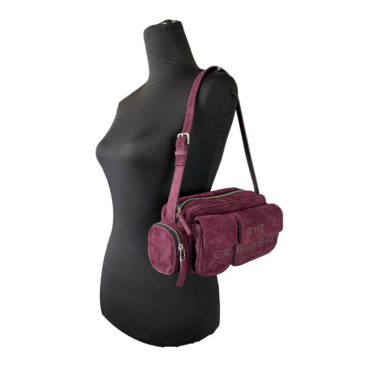 Marc Jacobs The Cargo Suede Shoulder Bag